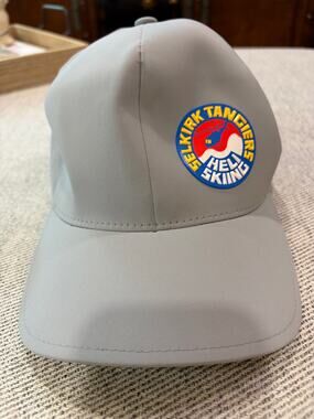 Selkirk Tangiers Heli Skiing Gray Performance Baseball Cap Hat 
Rare Resort Gear